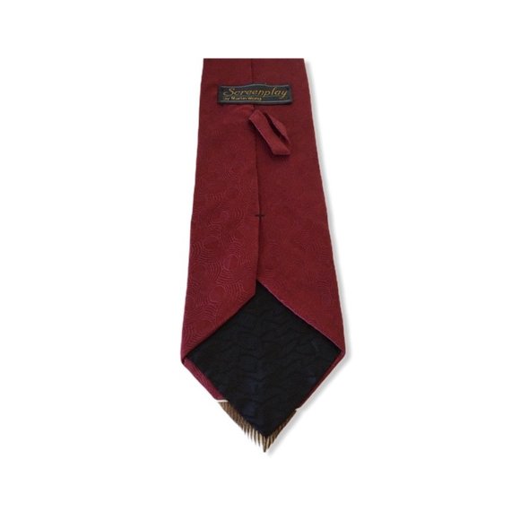 🌞3/25 Screenplay by Martin Wong | Men's Tie Silk - Picture 3 of 4